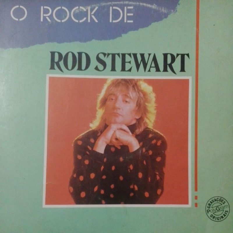 LP O ROCK DE ROD STEWART, - DUPLO ,