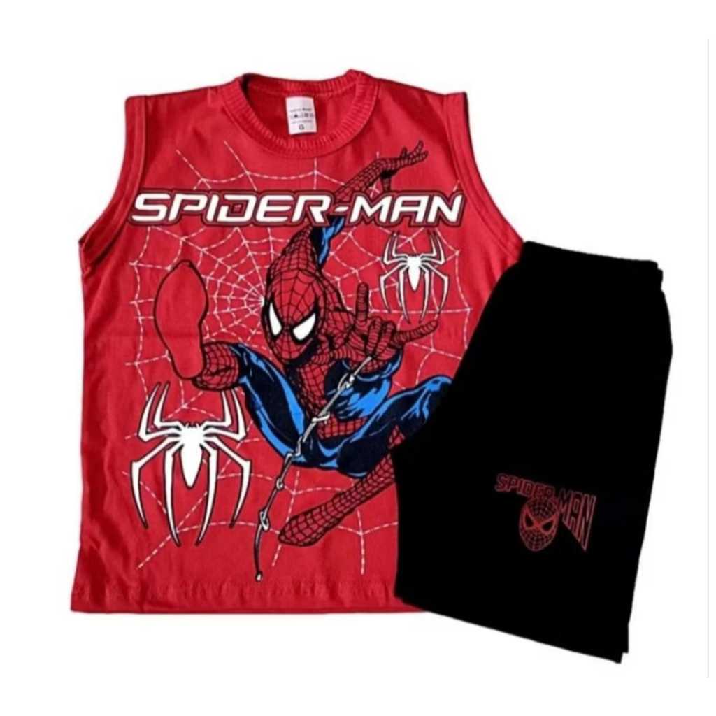 Moda Conjunto Infantil e Roupas Menino 1 Camisetas + 1 Bermudas
