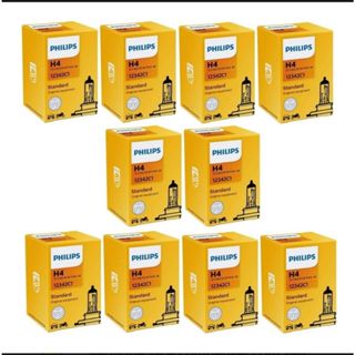 Kit 10 Lâmpadas Farol Phillips H4 12v 55w Carro Automotiva em Oferta na Shopee