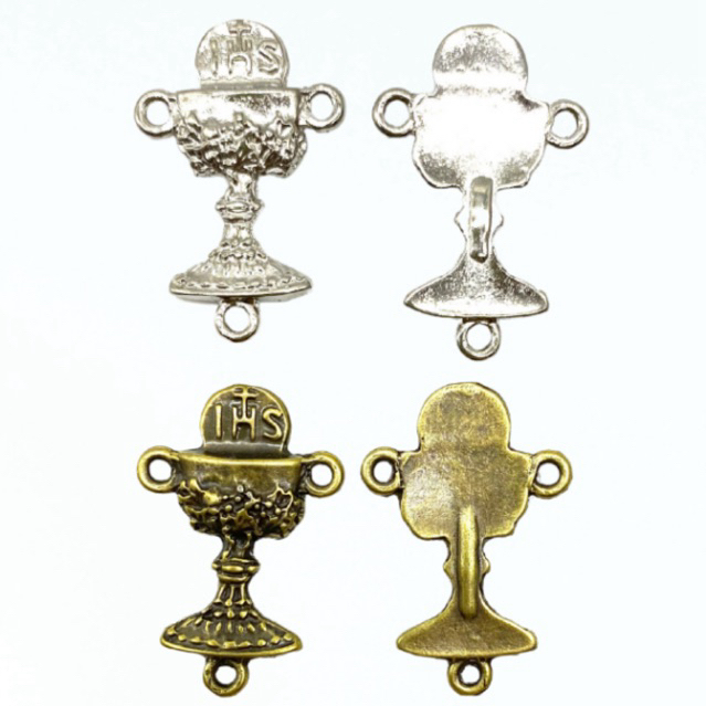 COD:1783- Entremeio Cálice (Maior) 3,3x2,1 cm - Pacote c/ 5 unidades em Oferta na Shopee