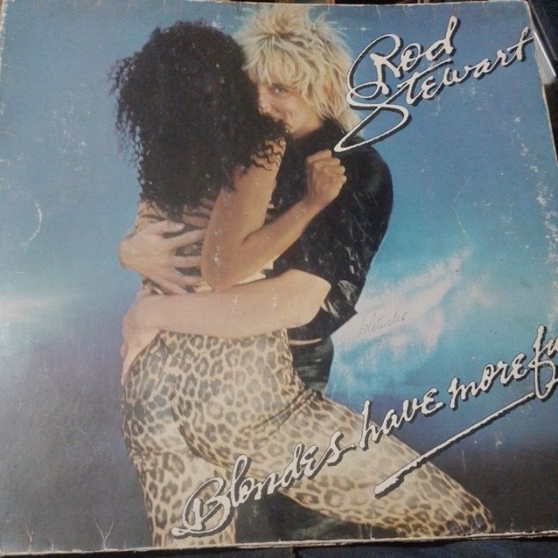 LP ROD STEWART -BLONDES HAVE MORE FUN ( 1978 ) capa dupla