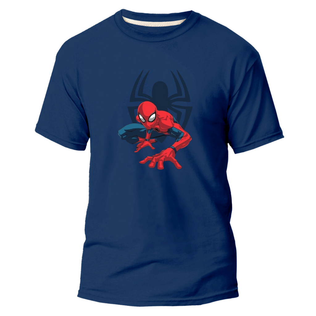 Camiseta Unisex Adulto Homem Aranha personagem 100% Algodao em Oferta na Shopee