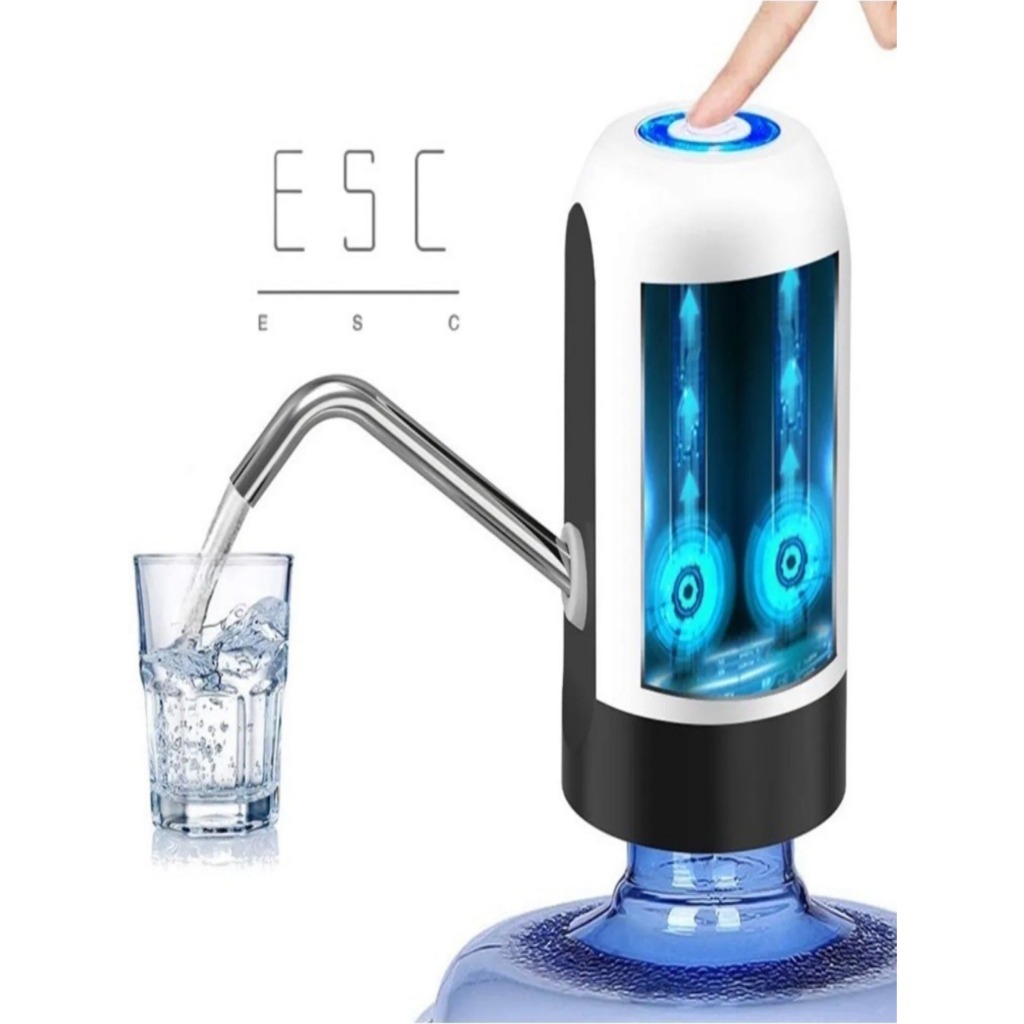Bomba Elétrica para galão Universal com Carregamento USB Garrafão/Galão de Água Bomba De Água
