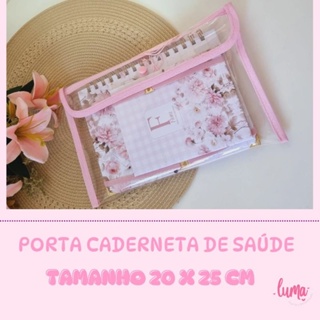 Porta Caderneta de saúde de Plástico Capa para Caderneta em Oferta na Shopee