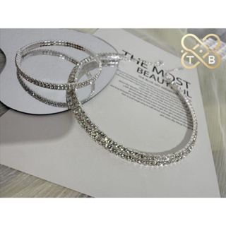 TB Moda Premium Colar e Pulseira Dourados prata em Cristais Brilhantes Semijoia Banhada Ouro 18k em Oferta na Shopee
