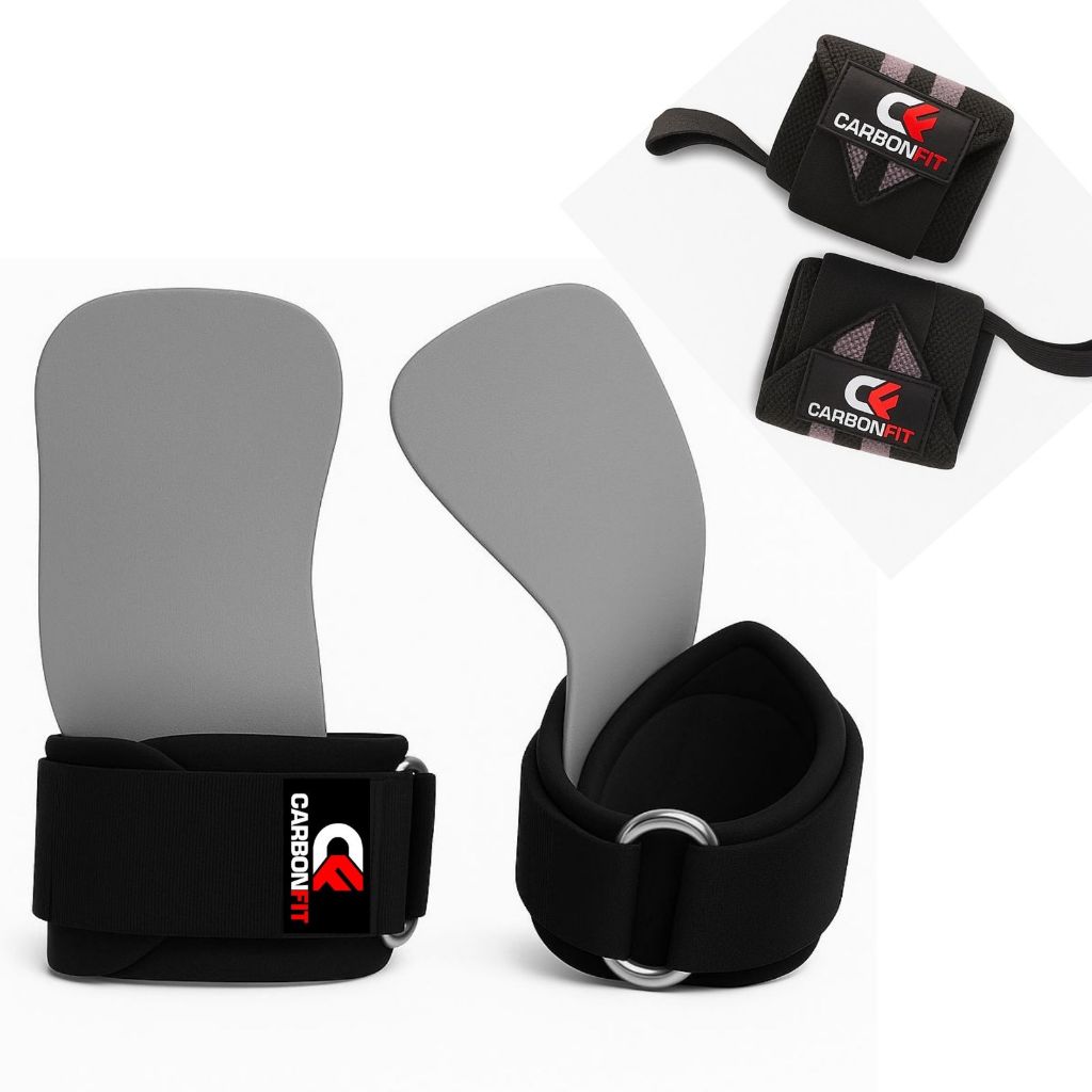 HAND GRIP PARA CROSSFIT COMPETITION - LUVA PALMAR PULL UP - MUNHEQUEIRA CARBONFIT