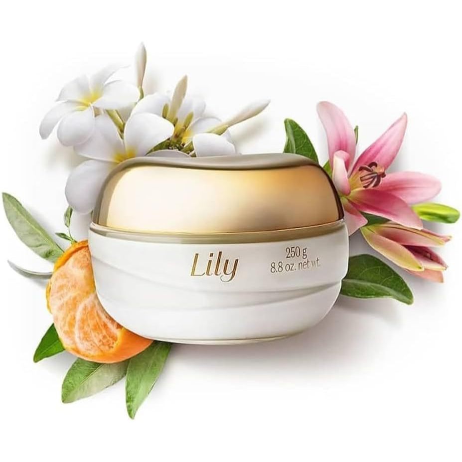Creme Acetinado Hidratante Desodorante Corporal Lily 250g