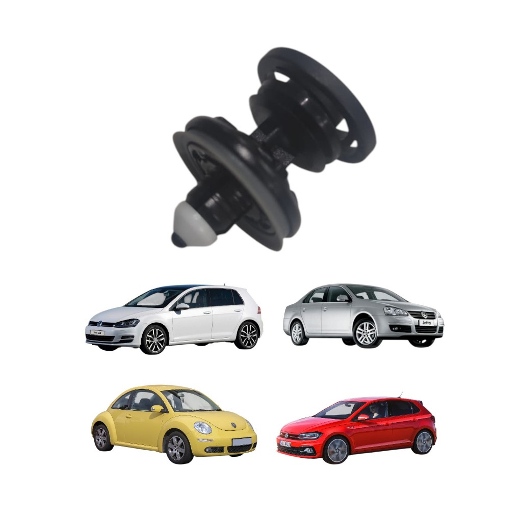 Grampo Forro Porta Volkswagen Golf Jetta New Beetle Nivus Novo Fusca Passat Polo Touareg Virtus