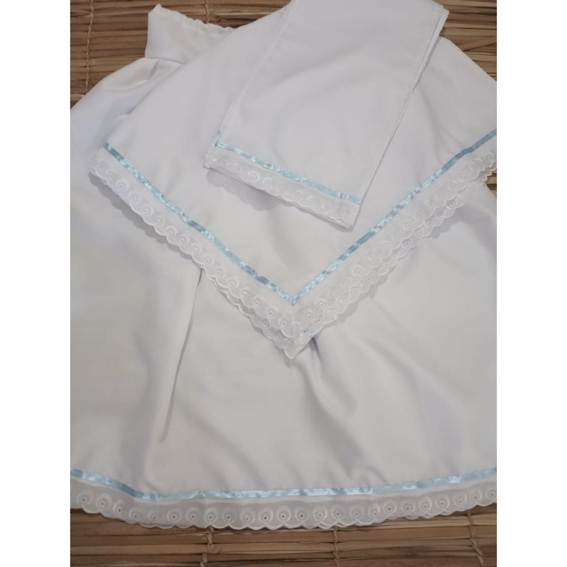 Conjunto Cetim Branco: Onde Comprar | BuscaProdutos