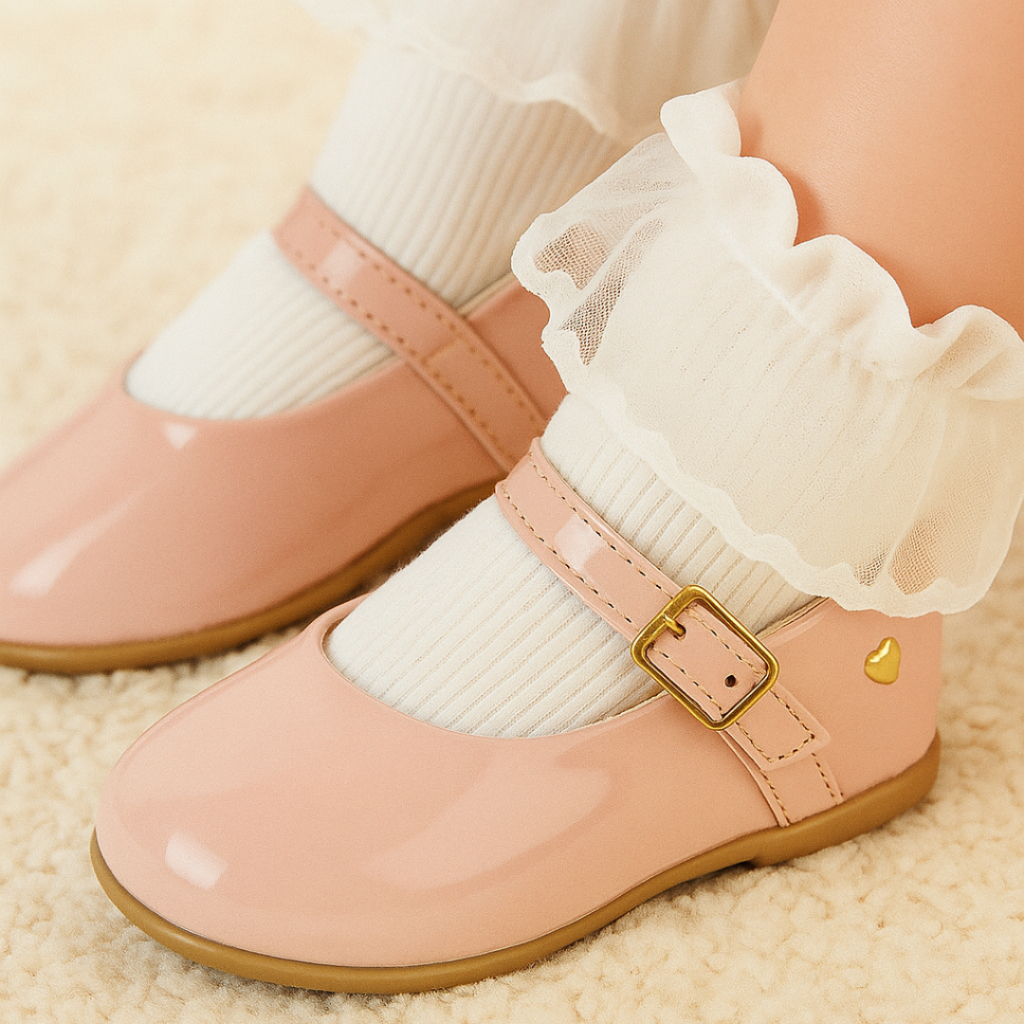 sapato infantil menina sapatilha palmilha super confortável numeração do 20 ao 27