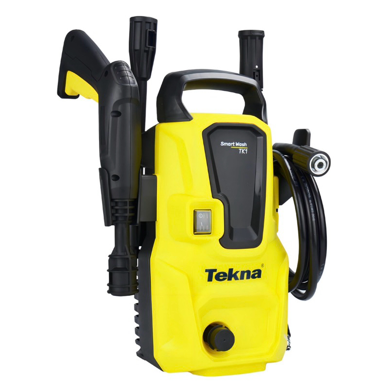 Lavadora De Alta Pressão C/ Jato Vap Regulável HIx1600 Tekna Cor Amarelo Frequência 60Hz em Oferta na Shopee