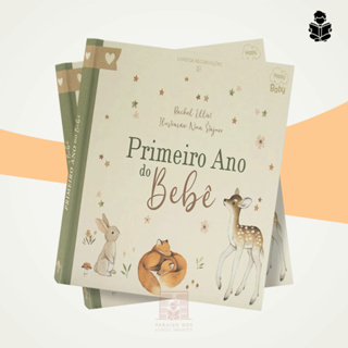 Livro de Memórias da Gravidez e Infância - Recordações do Bebê - Capa Dura e Ilustrações Infantis em Oferta na Shopee