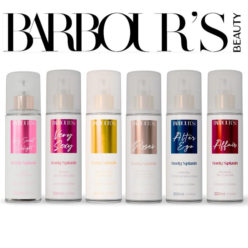 Body Splash Feminino 200ml Desodorante Corporal Alta Fixação - Barbour’s Beauty em Oferta na Shopee