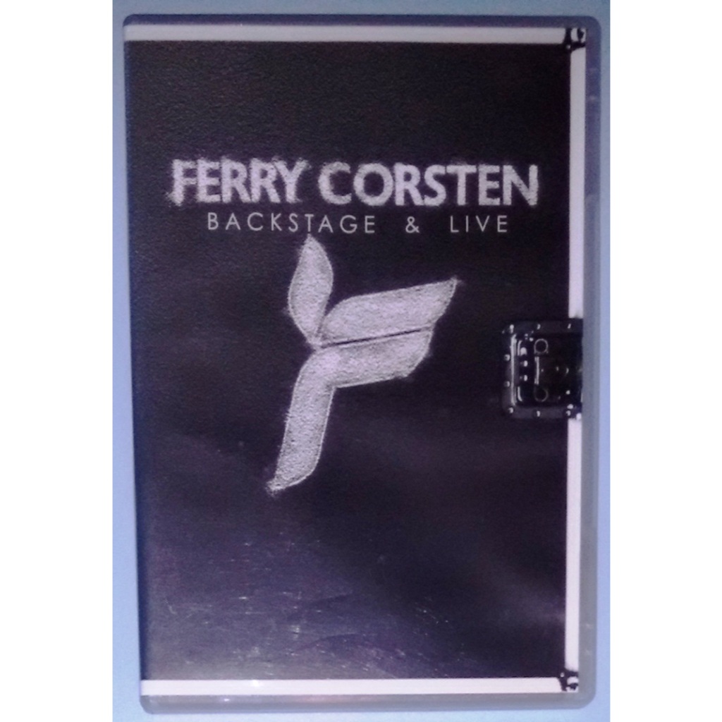 Ferry Corsten DVD Backstage & Live 2010 Ao Vivo DJ Holandês Trance Techno Dance Music Fire feat. Simon Le Bon Raro Ótimo