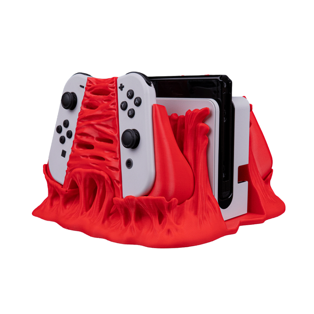 Base Expositor Nintendo Switch + Case Para Controles Joy-con