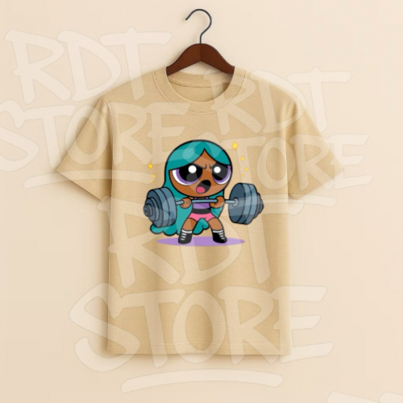 Camisa Blusa Feminina Camiseta Academia Estilo Fitness Super Poderosa Lançamento Oferta