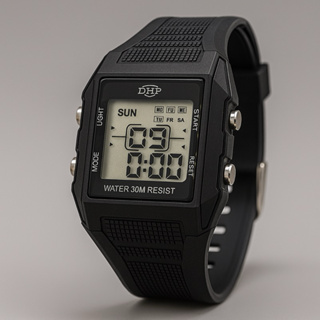 Relógio Masculino DHP Digital a Prova d’agua Quadrado Barato em Oferta na Shopee