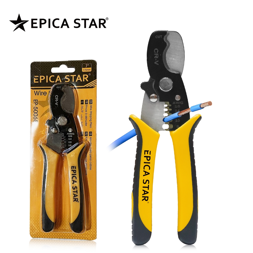 Alicate Descascador de Fios - Multifuncional para Eletricistas e Reparos Domésticos em Oferta na Shopee