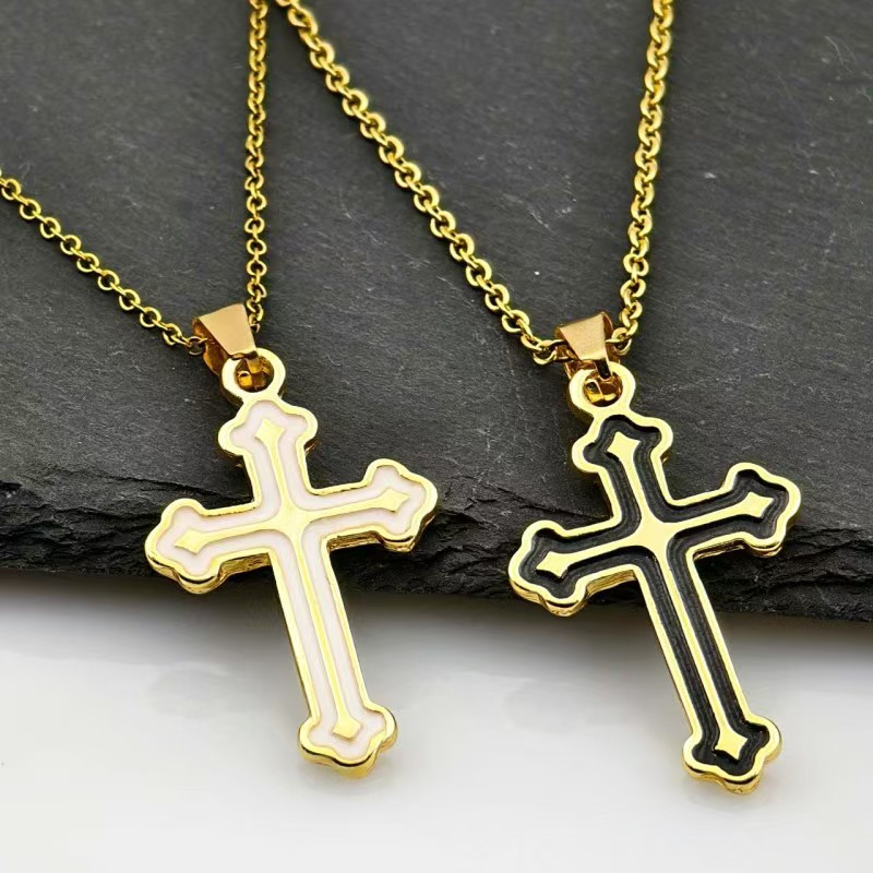 Colar Feminino Cruz – Corrente Religiosa Cristã Presente Joia Delicada em Oferta na Shopee