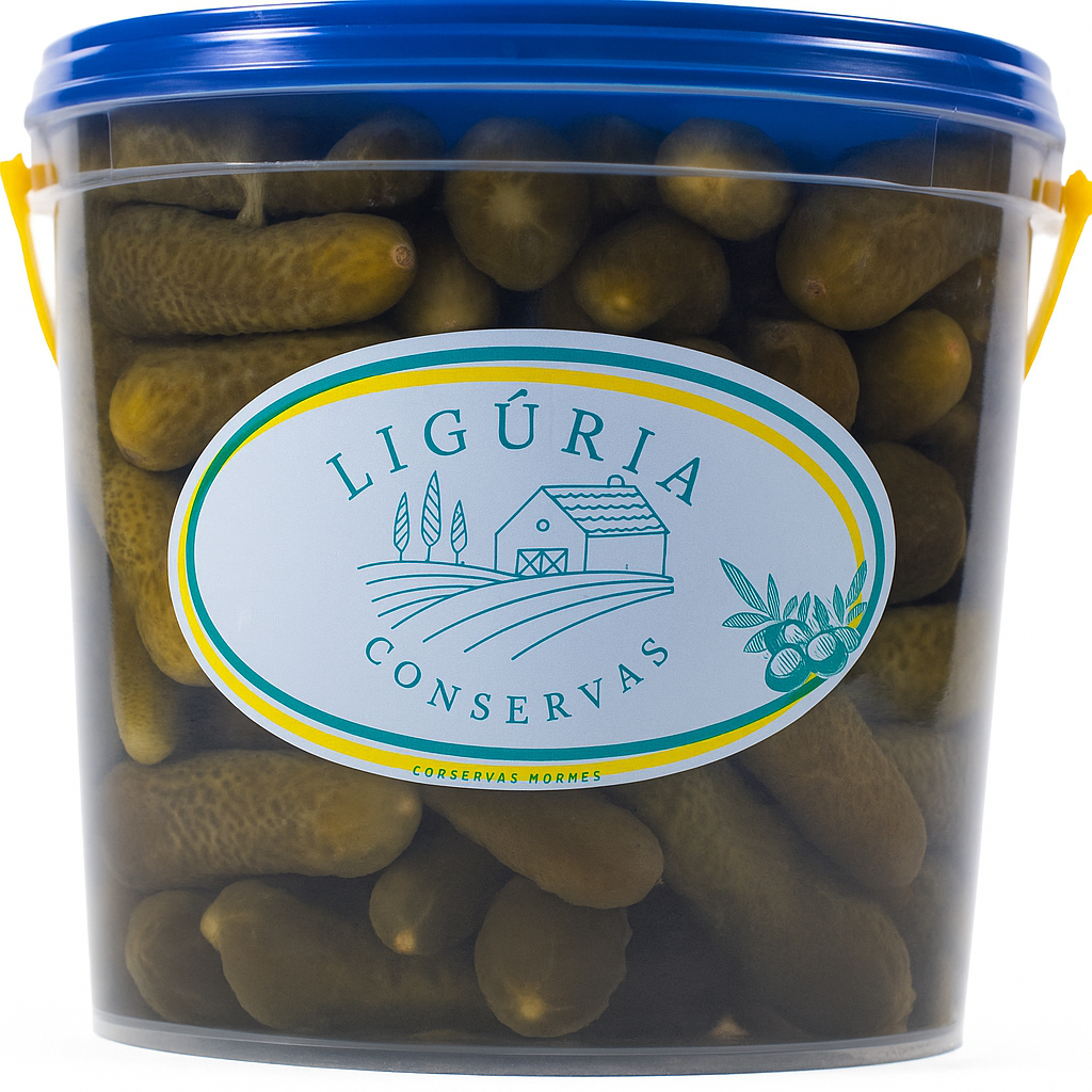 Pepino em Conserva (balde 600g)