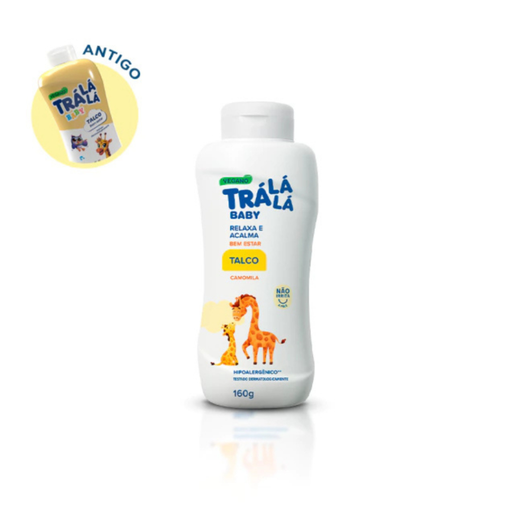 Talco Trá Lá Lá Baby - Bem Estar (160g) em Oferta na Shopee