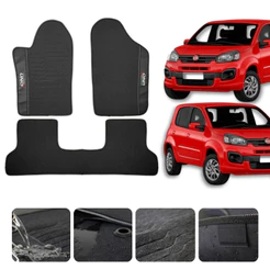 Tapete carro Uno 2014 15 16 17 18 19 20 21 Vivace Way Sporting Economy Completo Inteiriço Sob Medida