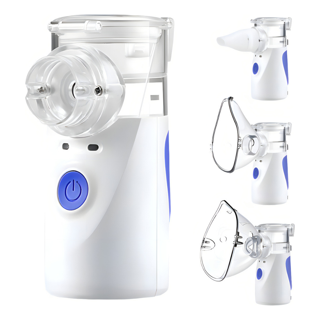 Carregando dados Avantpro... Inalador nebulizador portátil adulto infantil ultrassonico cor branco Mestri