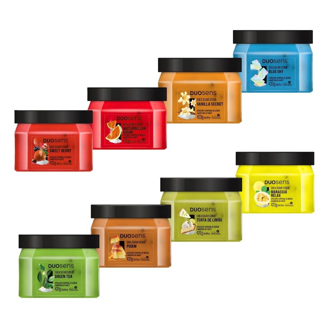 ESFOLIANTE DUOSENS CIA DA NATUREZA OPÇÕES