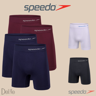 Kit 4 Cuecas Boxer Speedo Masculina Sem Costura Cos Alto E Poliamida Confortavel em Oferta na Shopee
