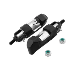 Pedaleira Descanso Retrátil Protetor De Carenagem Universal Protetor Armor