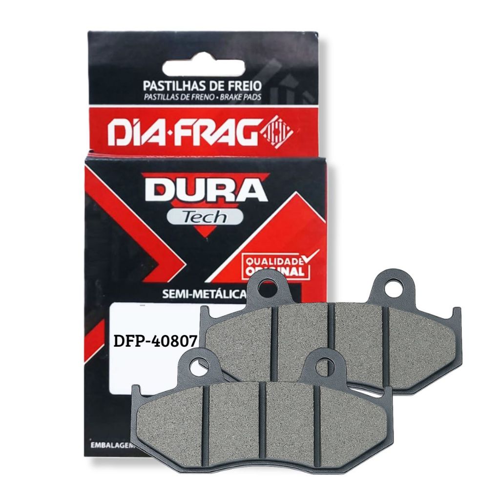 Pastilha de Freio Dianteira Elite 125 / Lead 110 / Sh 125 Diafrag