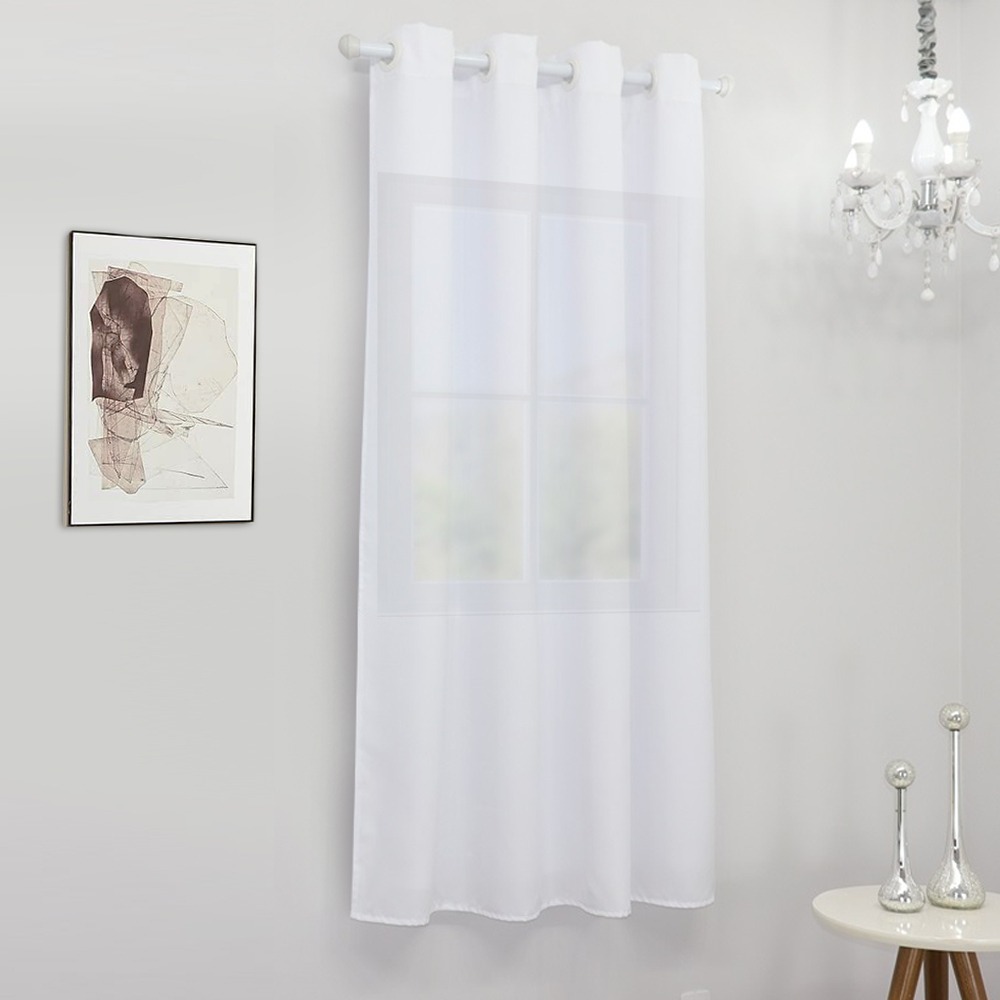 Cortina Janela Somente Uma Folha de 1,10 cm de Largura Esticada Para Sala Quarto Com 1,50 Altura Promoção Queima Estoque em Oferta na Shopee