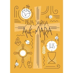 Bíblia Sagrada - Ave-Maria - Capa Símbolos