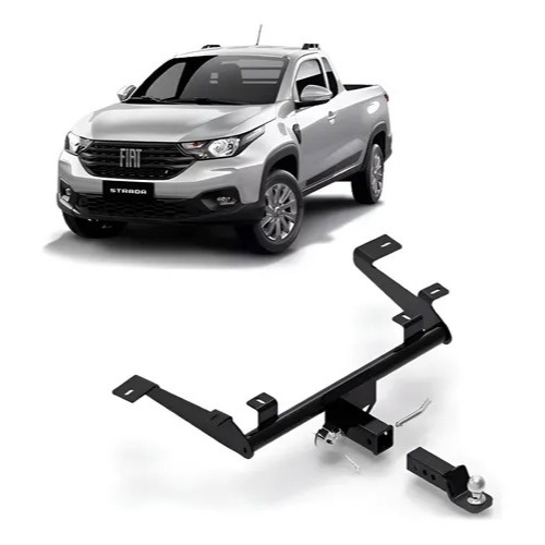 Engate Reboque Removível Fiat Strada 2021 até 2025 1.000kg em Oferta na Shopee