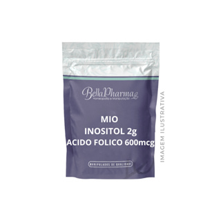 Mio Inositol 2g + Ácido fólico 600mcg 30 sachês Fertilidade Ciclo Menstrual e Ovulação Suplemento em Oferta na Shopee