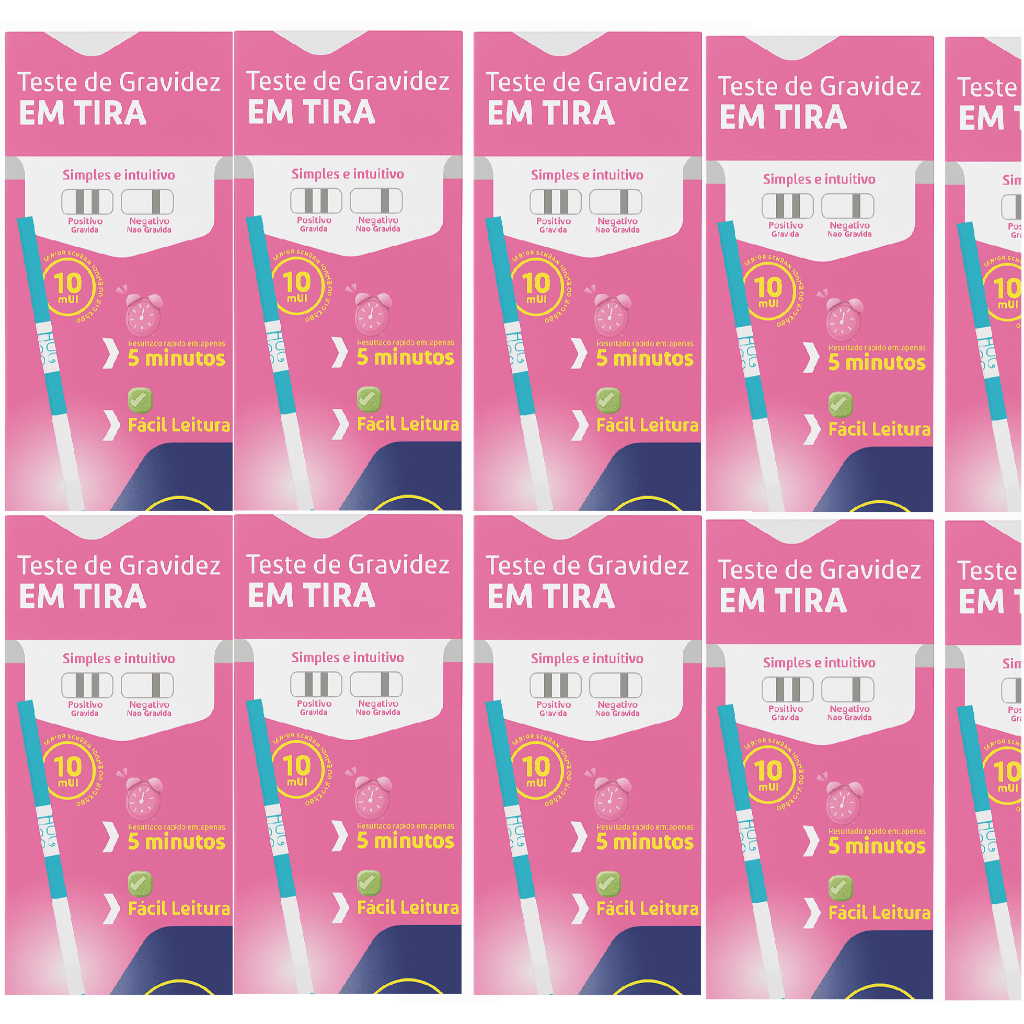 Teste De Gravidez PROXIMA Tira + Copo De Coleta Resultado 1 Minuto 99,9% Eficaz - Escolha seu KIT em Oferta na Shopee