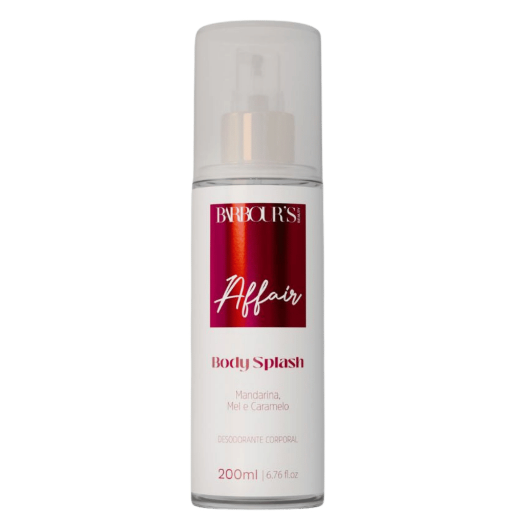 Body Splash Affair Barbour's Beauty 200ml Desodorante Corporal Desodorante Colônia Toque Sensual em Oferta na Shopee