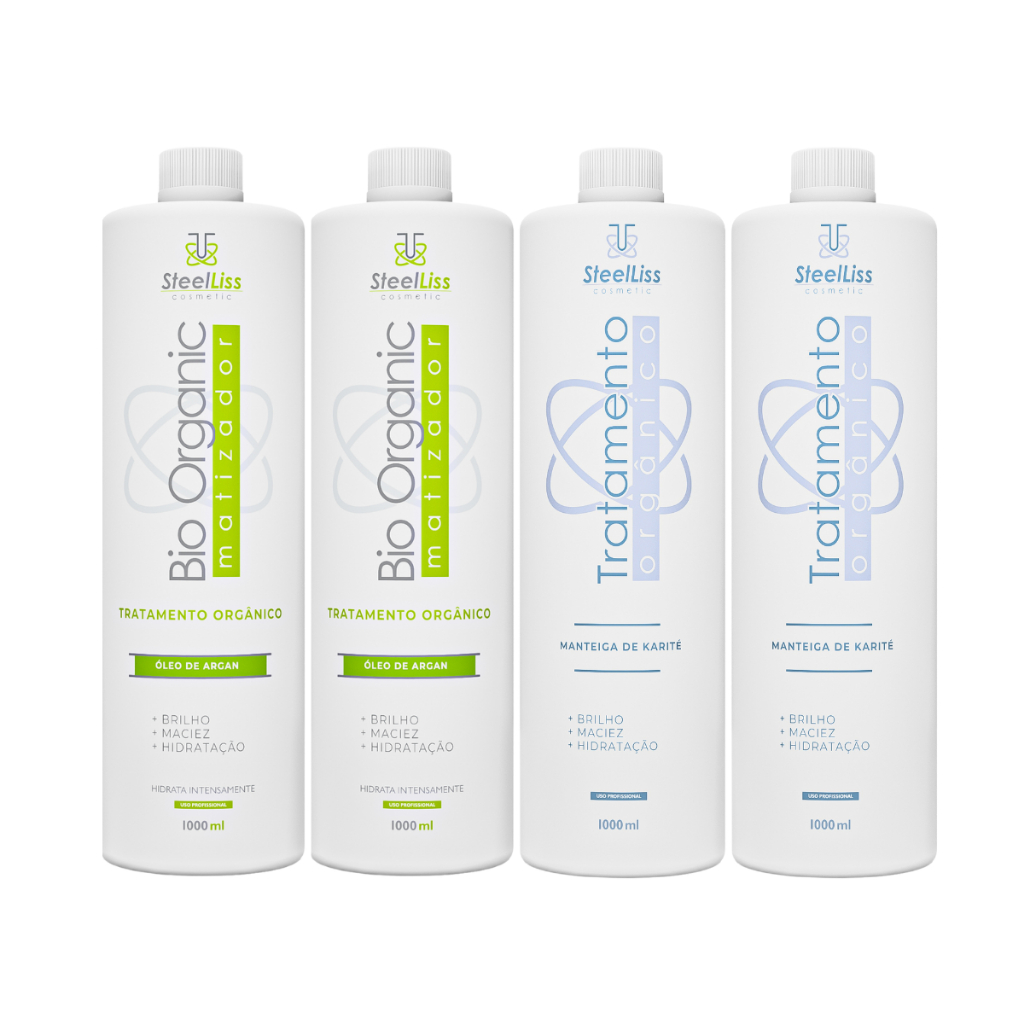 2 Progressiva Bio Organic + 2 Tratamento Orgânico