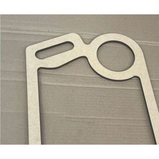 Gabarito Molde Para Petisqueira Personalizado Tabua M2 Mdf Cru 6mm 40x 26cm