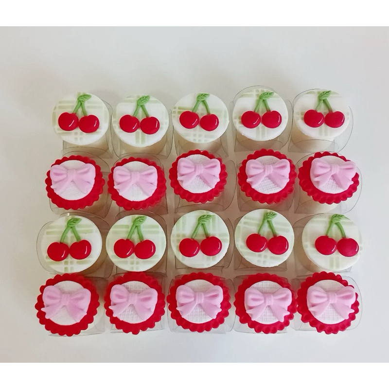 Apliques em pasta americana para trufas em Oferta na Shopee