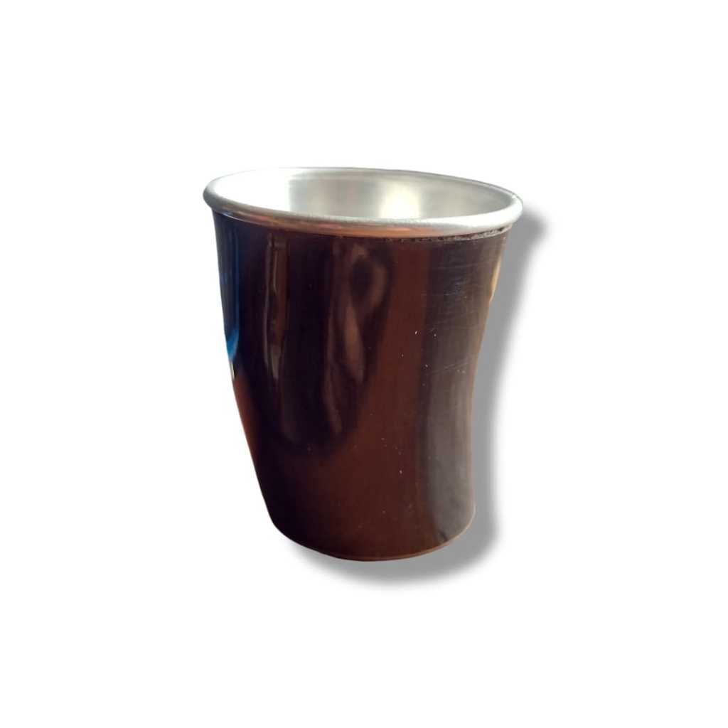 Copinho De Dose Cachaça Pinga 6 cm Confeccionado Artesanalmente Em Chifre De Boi