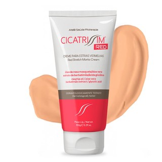 Cicatrissim Red - Creme Hidratante para Cuidados da Pele com Estrias Vermelhas e Arroxeadas 150g