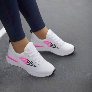 Tênis Feminino Esportivo Leve e mácio Academinha caminhada Corrida Confortável bonito PUKS em Oferta na Shopee