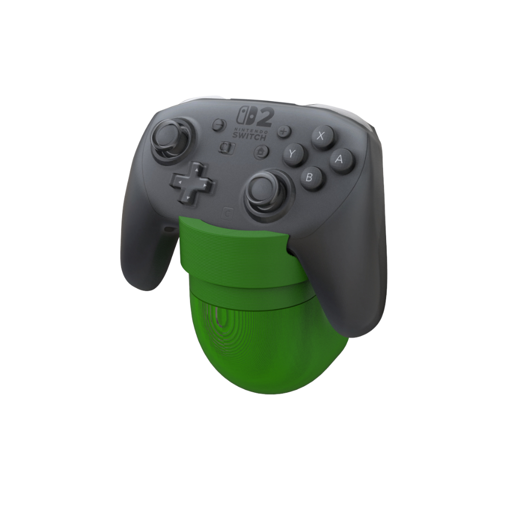 Suporte de Controle Pro Nintendo Switch 2  Temático Cano Mario Bros para Parede Coisa Legais Gamer Geek Mario Bro