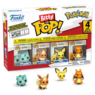 FUNKO BITTY POP BULBASAUR 4PACK 81134 NOVO ORIGINAL em Oferta na Shopee