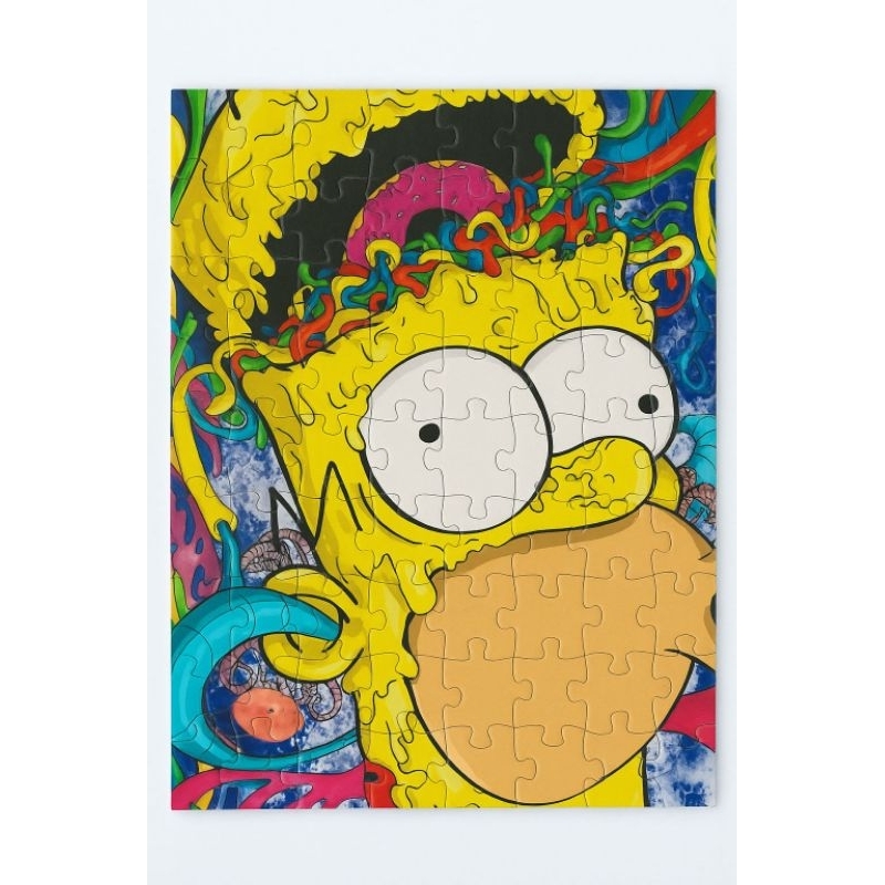 Quebra-Cabeça Homer Simpson Psicodélico