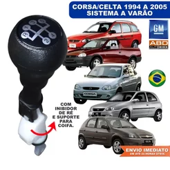 Alavanca De Câmbio GM Corsa Celta Vectra Astra 94 95 96 97 98 99 00 01 02 03 04 05 A Varão Novo c/NF