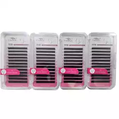Kit 4 Cilios Fadvan YY Volume Brasileiro 0,07D ENVIO IMEDIATO