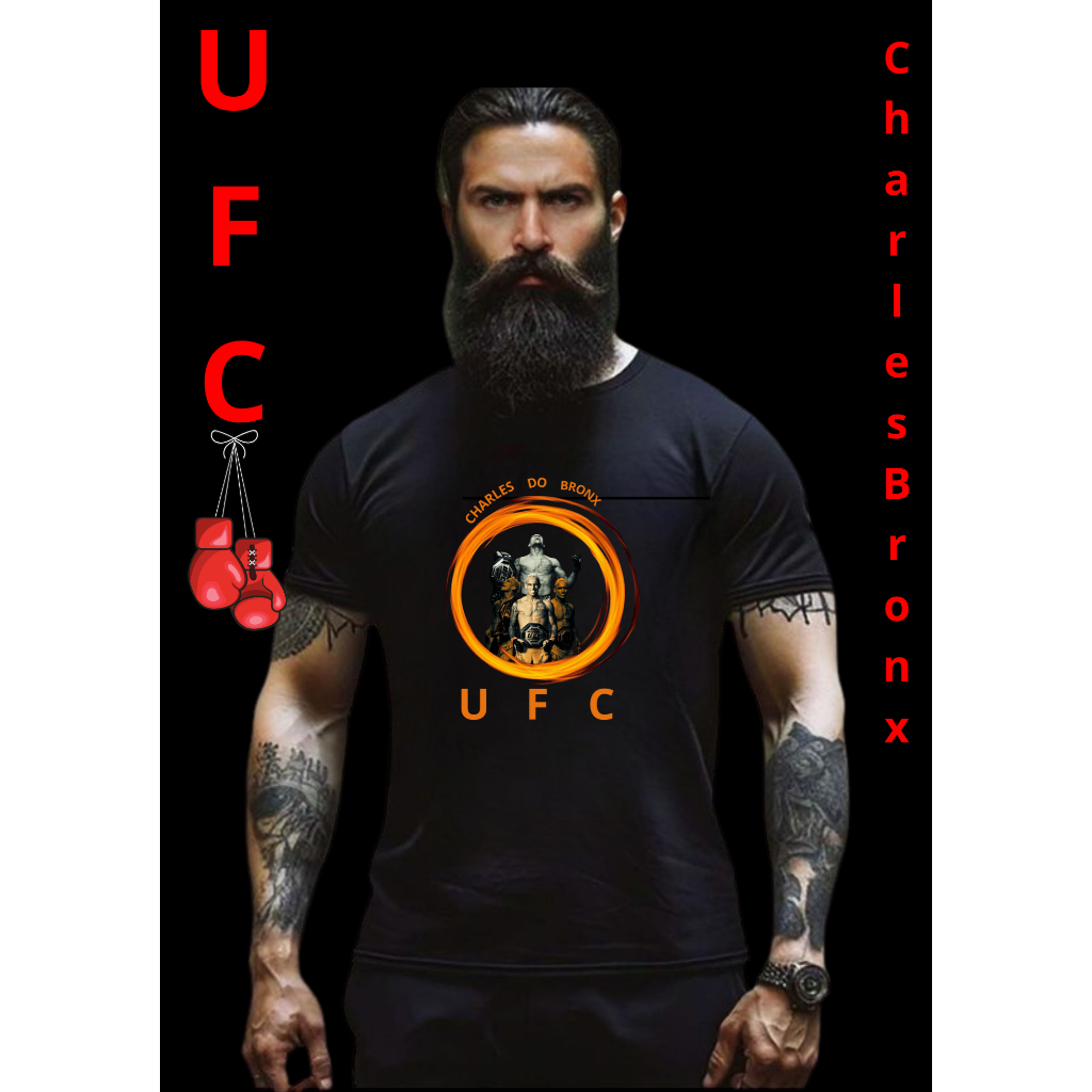 Camiseta Charles do Bronx Evento 317 UFC/MMA