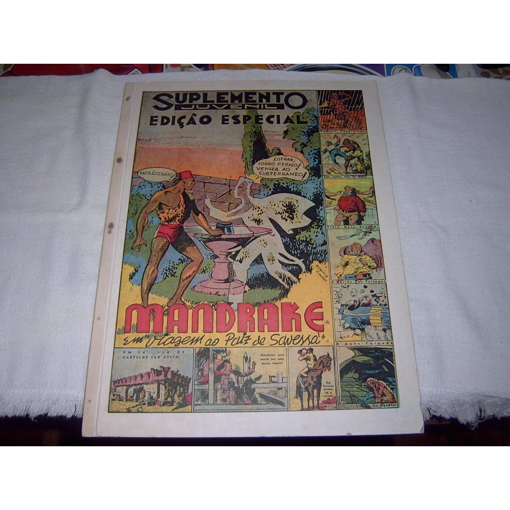 Livro Suplemento Juvenil Edição Especial Mandrake | Edição Alternativa Genérica Não Ler Descrição Anúncio — R$ 219,00 em Shopee